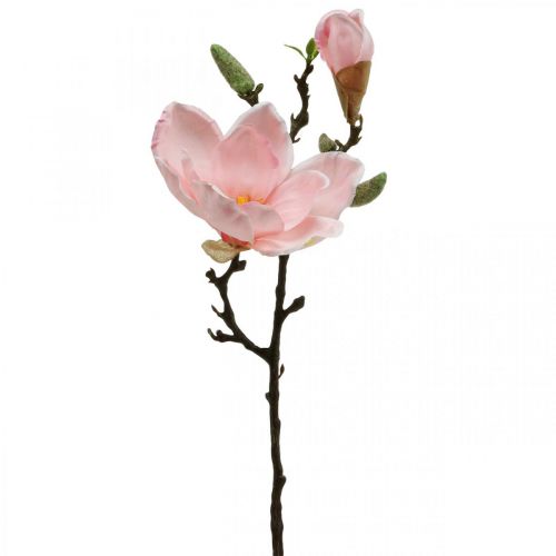 Magnolia roze kunstbloemdecoratie Kunstbloesemtak H40cm
