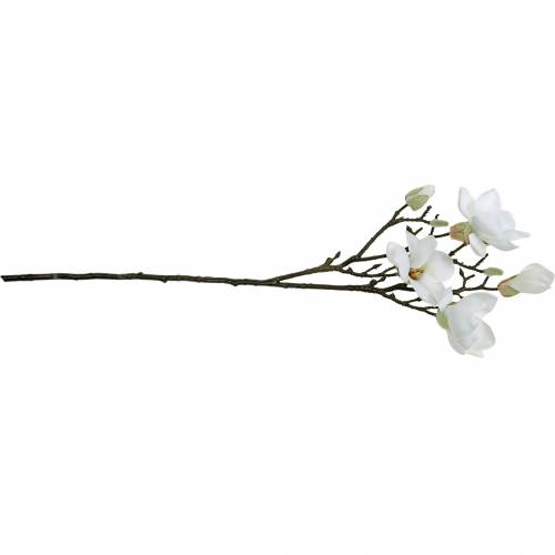 Artikel Magnoliatak wit Decoratieve tak magnolia kunstbloem