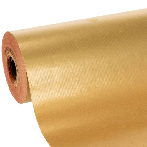 Manchetpapierrol, goud/rood, 25 cm x 100 m, bloemistenbenodigdheden