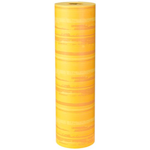 Artikel Manchetpapier bloemenpapier geel oranje 37,5cm 100m