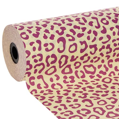 Manchetpapier, luipaardprint, paars, 25 cm, 100 m kopen | Floristik24.nl