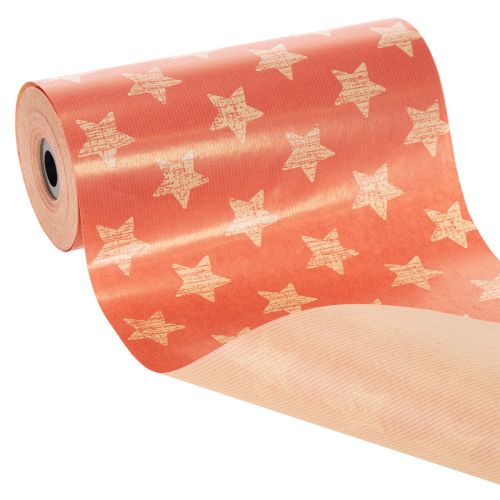 Manchetpapier met sterren, rol voor bloemistenbenodigdheden, 25 cm x 100 m | Floristik24.nl