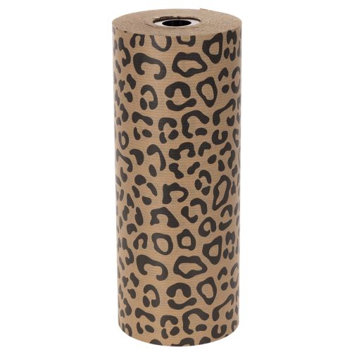 Manchetpapier, luipaardprint, rol 25 cm 100 m, cadeauverpakking | Floristik24.nl