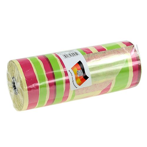 Floristik24 Manchetpapier 25cm Streeppatroon 100m