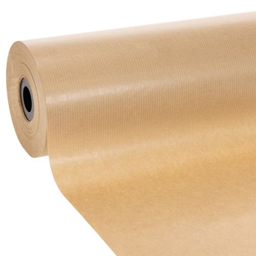 Natuurlijk kraftpapier, manchetpapierrol, 25 cm, 100 m, decoratief papier