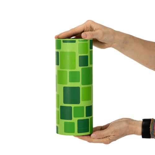 Manchetpapier voor bloemenboeketten in mozaïekdesign, 25 cm x 100 m | Floristik24.nl