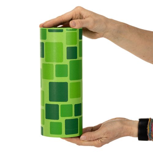 Manchetpapier voor bloemenboeketten in mozaïekdesign, 25 cm x 100 m | Floristik24.nl