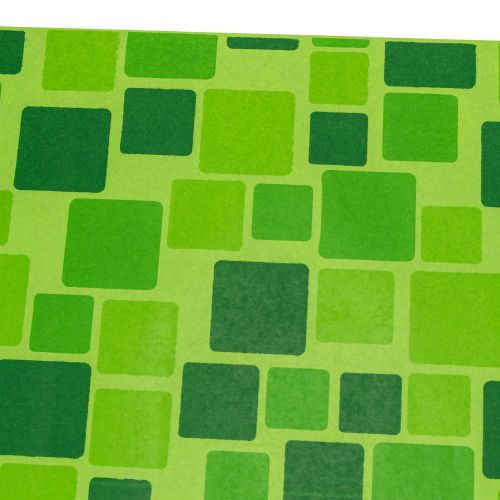 Manchetpapier voor bloemenboeketten in mozaïekdesign, 25 cm x 100 m | Floristik24.nl