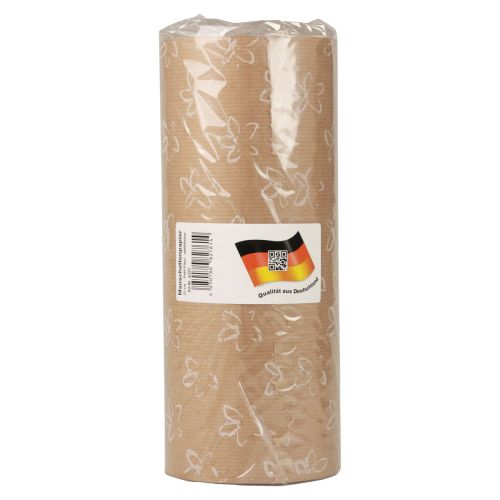 Floristik24 Manchetpapier vloeipapier natuurlijke bloemen 25cm 100m
