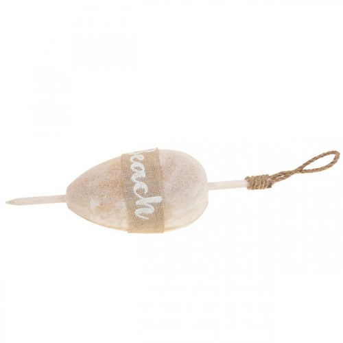 Floristik24 Maritieme decoratieboei, hangende decoratie decoboei “Beach” 27×8,5cm