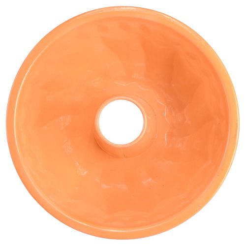 Artikel Metalen decoratieve bakvorm Gugelhupf oranje Ø23cm H12cm