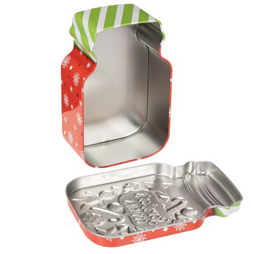 Metalen koekblik met