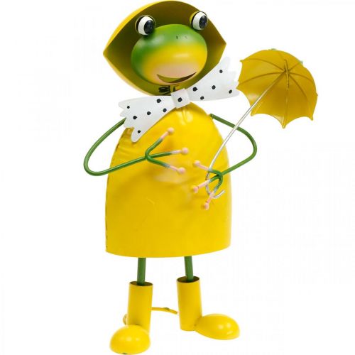 Floristik24 Kikker sierfiguur tuindecoratie regenkikker metaal H35cm