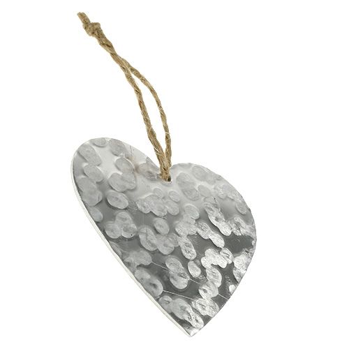 Floristik24 Metalen hart om op te hangen 5,5 cm 16 st
