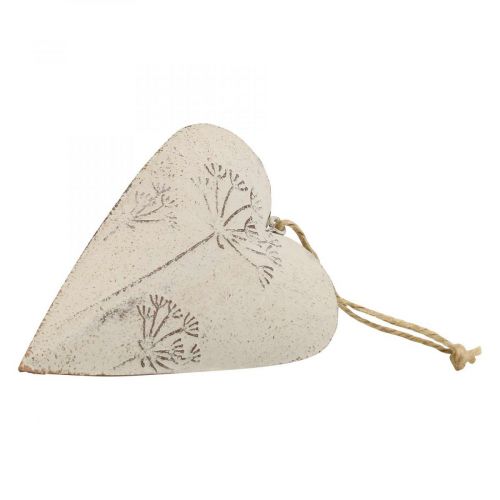 Floristik24 Metalen hart, decoratief hart om op te hangen, hartdecoratie H11cm 3st