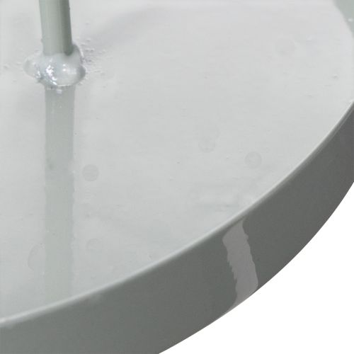 Artikel Decoratief dienblad voor gebruik in de keuken en ter decoratie van de eettafel, met hoog handvat, 18 cm.