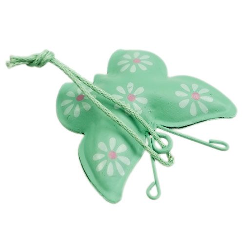 Floristik24 Metalen vlinders om op te hangen 4,5 cm 9 stks