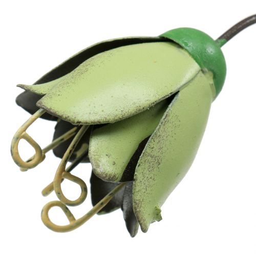 Floristik24 Flower plug metaal tulp 34cm 3st