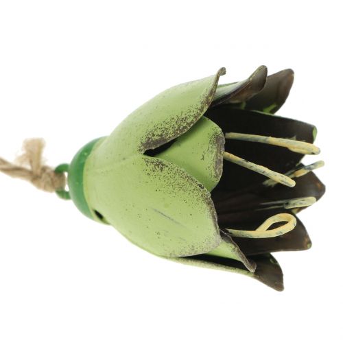 Floristik24 Decoratiehanger metaal bloemen tulp 6cm 3st