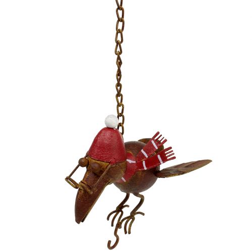 Floristik24 Vogel vliegend roest 30,5cm