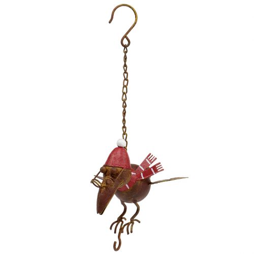 Floristik24 Vogel vliegend roest 30,5cm
