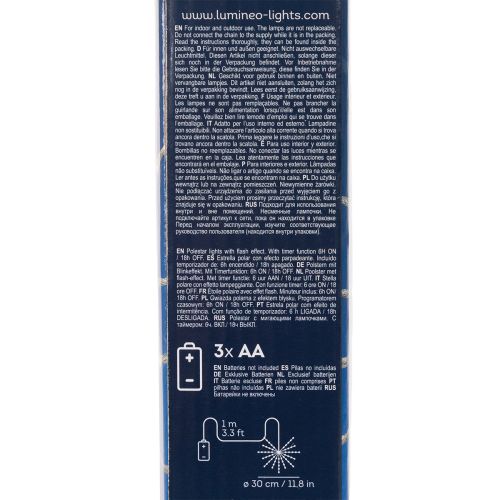 Decoratieve LED-lamp in de