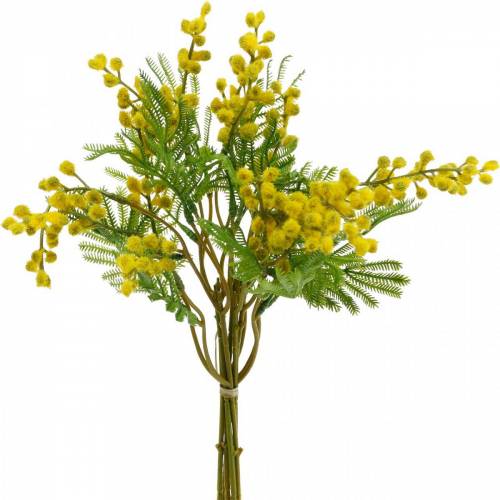 Floristik24 Mimosa gele kunstplant bos 39cm