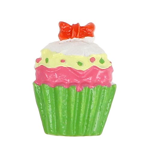 Floristik24 Mini cupcakes gekleurd 2,5 cm 60 st