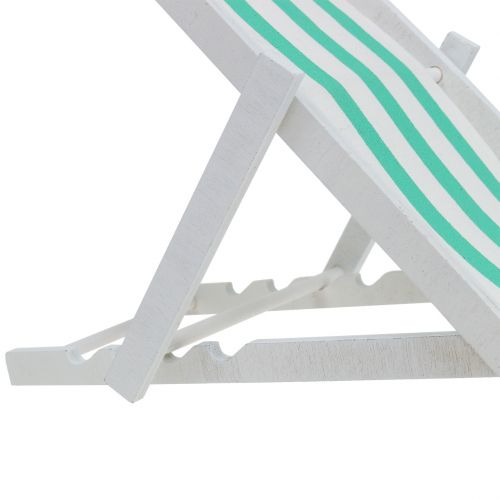 Floristik24 Mini ligstoel voor decoratie 21,5 cm x 10,3 cm