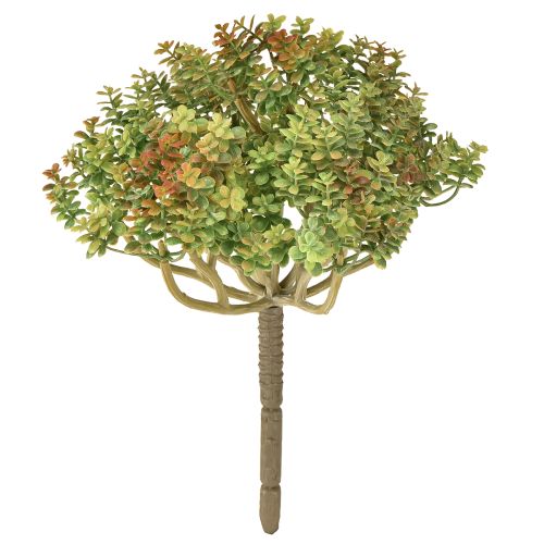 Mini succulente kunstgroene kunstplant met stengel H23cm