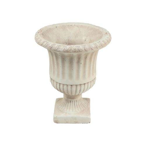 Mini Plantenpot Beker Beton Decoratieve Bloempot Antiek H16,5cm