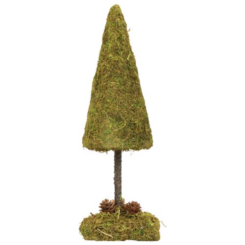 Floristik24 Mini kerstboom tafeldecoratie mosboom H30,5cm