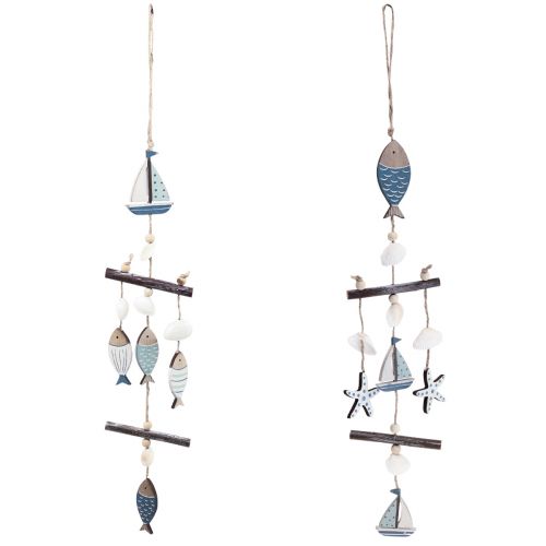 Floristik24 Maritiem hangdecoratie deco hanger maritiem windgong 54cm