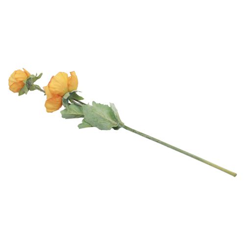 Artikel Kunstbloemen Kunst Klaproos Bloem Decoratief Klaproos Oranje 48cm