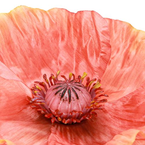 Artikel Klaproos Kunstmatig Kunstbloem in Oranje Ø13cm 84cm