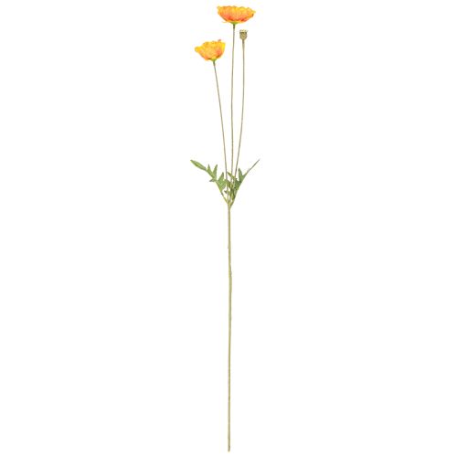 Artikel Klaproos decoratie kunstbloemboeket oranje 78cm 6 stuks