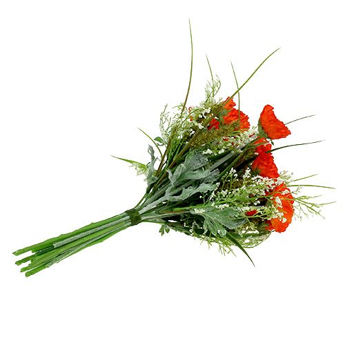 Floristik24 Papaver boeket oranje 40cm