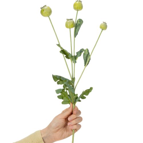 Artikel Kunstmatig boeket klaprozen, realistische bloemen voor woonaccessoires, 61 cm, 3 stuks