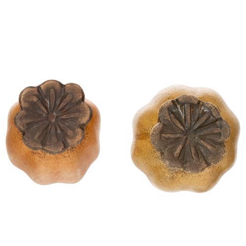 Artikel Tuinpaal met klaprooszaadpeul - decoratief accent voor tuindecoratie en doe-het-zelfprojecten - 41 cm, 4 stuks