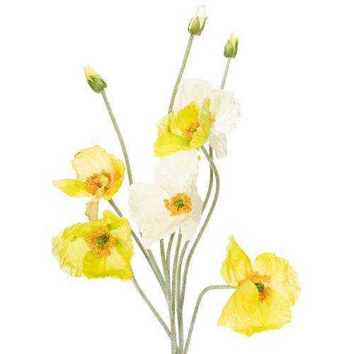 Kunstmatige klaproosdecoratie voor woonkamers en kantoren, 95 cm