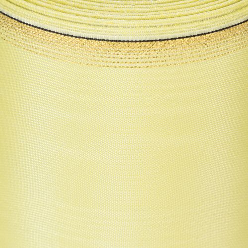 Artikel Moiré kranslint, lichtgroen met gouden rand, 175 mm x 25 m, hoogwaardige decoratie voor bloemstukken.