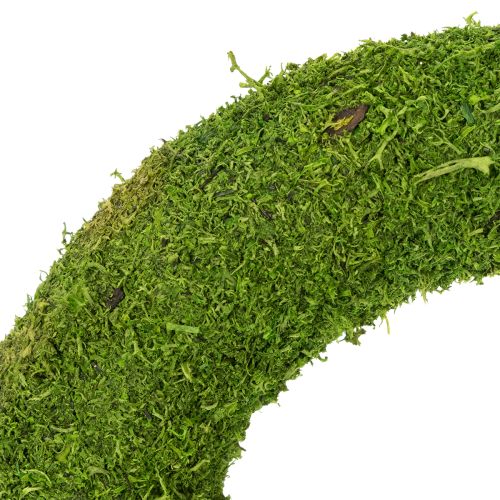 Artikel Moskrans als veelzijdige basis voor creatieve bloemstukken en decoratie-ideeën, 20 cm, 4 stuks