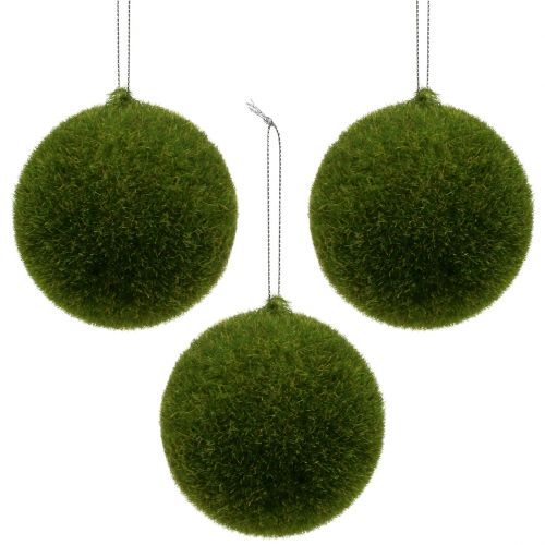 Floristik24 Mosbal Ø6cm groen 12st