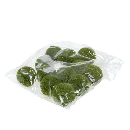 Floristik24 Mosbal Ø6cm groen 12st