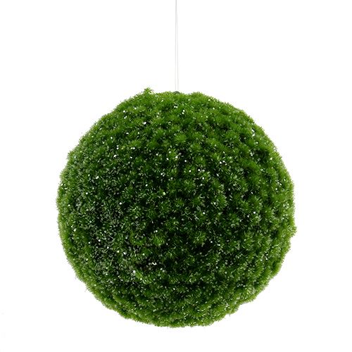 Floristik24 Mosbal groen met mica Ø15cm