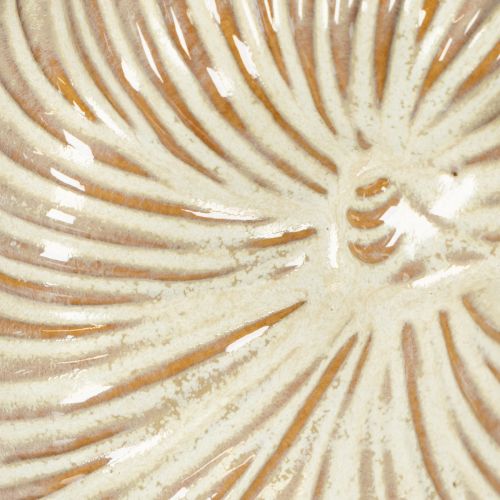 Artikel Keramische bloempot met slakkenmotief voor bijzondere plantenarrangementen, 21 cm