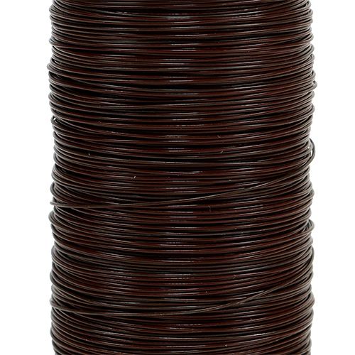 Artikel Mirte Draad Bruin 0.35mm 100g