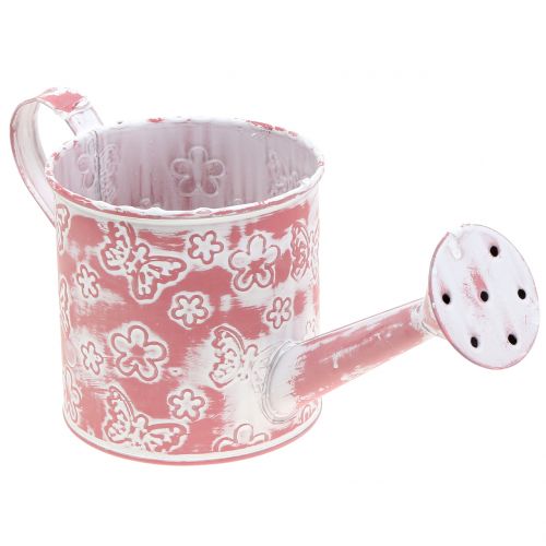 Floristik24 Planter gieter met vlinders Roze Ø10cm H10cm