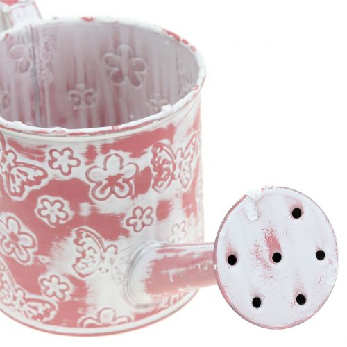 Floristik24 Planter gieter met vlinders Roze Ø10cm H10cm