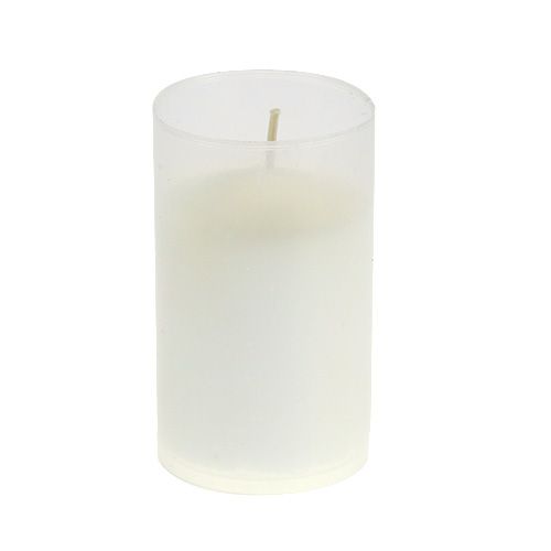Artikel Navulkaars voor graflicht wit H10cm 12 st.